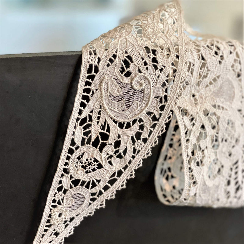 SHIRT COLLAR BURANO LACE – Martina Vidal Venezia