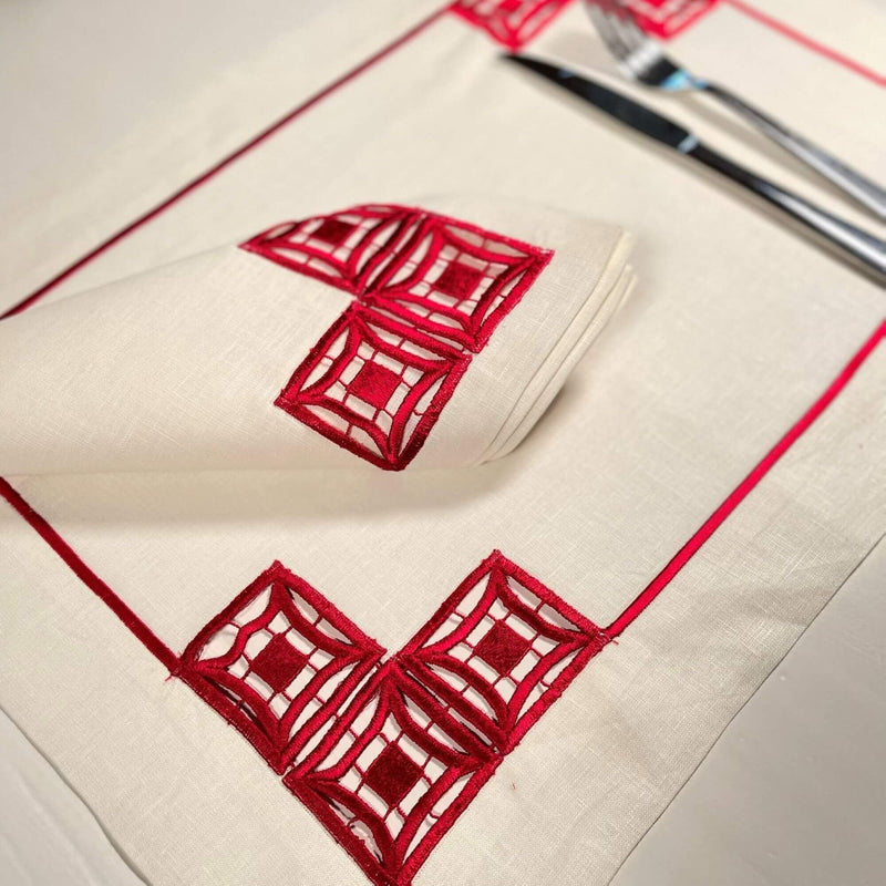 NAPKINS QUADRI CHRISTMAS