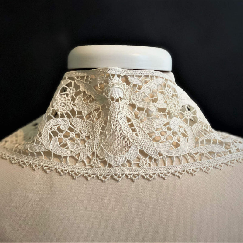 SHIRT COLLAR BURANO LACE – Martina Vidal Venezia