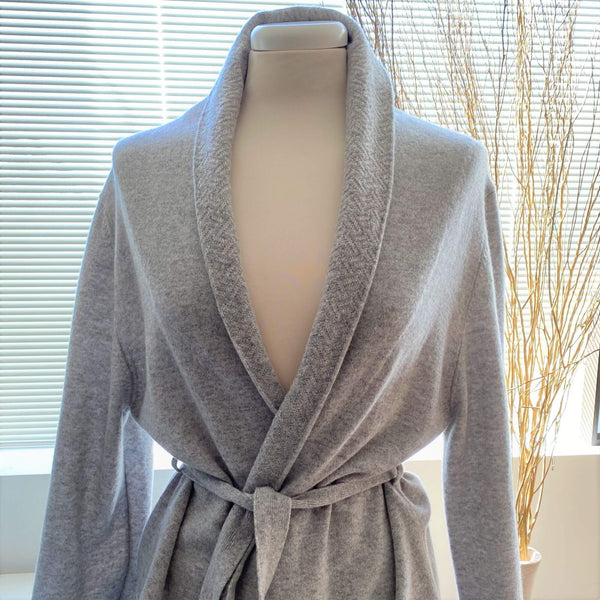 DRESSING GOWN CASHMERE SHORT