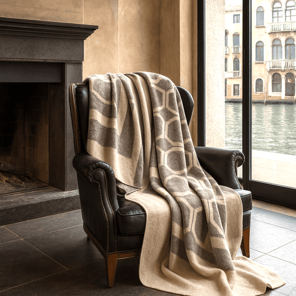 PLAID CASHMERE SAN GIORGIO