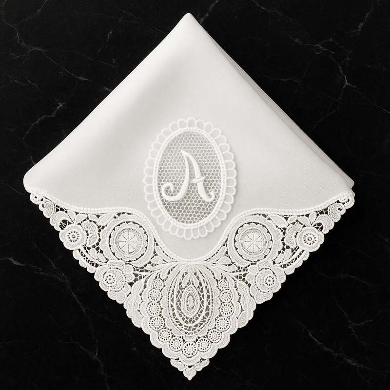 HANDKERCHIEF 3 FLOWERS