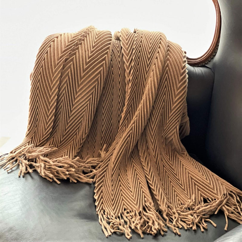 THROW PICASSO CASHMERE