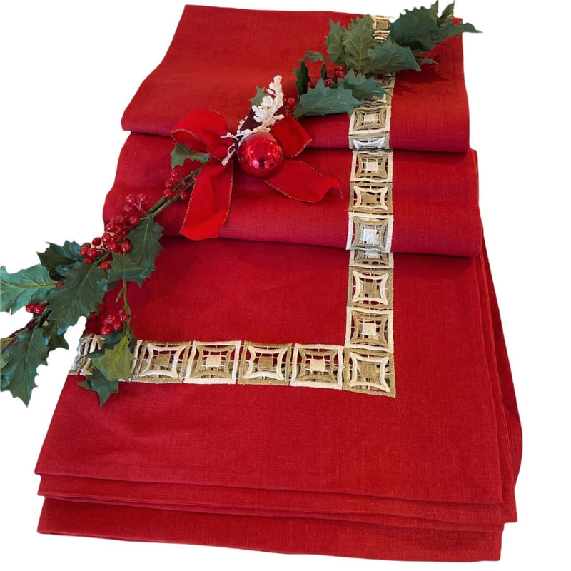 TABLECLOTH QUADRI CHRISTMAS