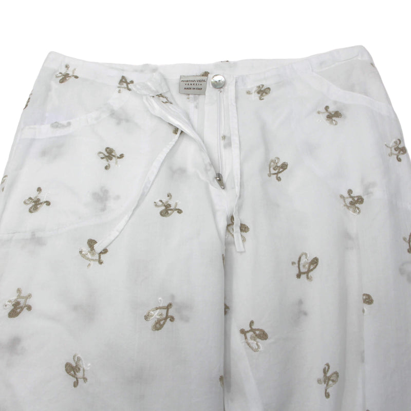 CAPRI COTTON MUSLIN PANT